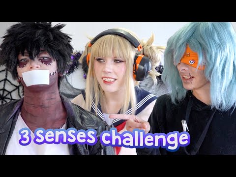 Can the League Bake With Only 3 Senses? | My Hero Academia Cosplay [League of Villains]