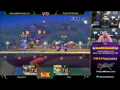 Xanadu 9/24/13 - Vanguard (Lucario) Vs. Taco (Toon Link)