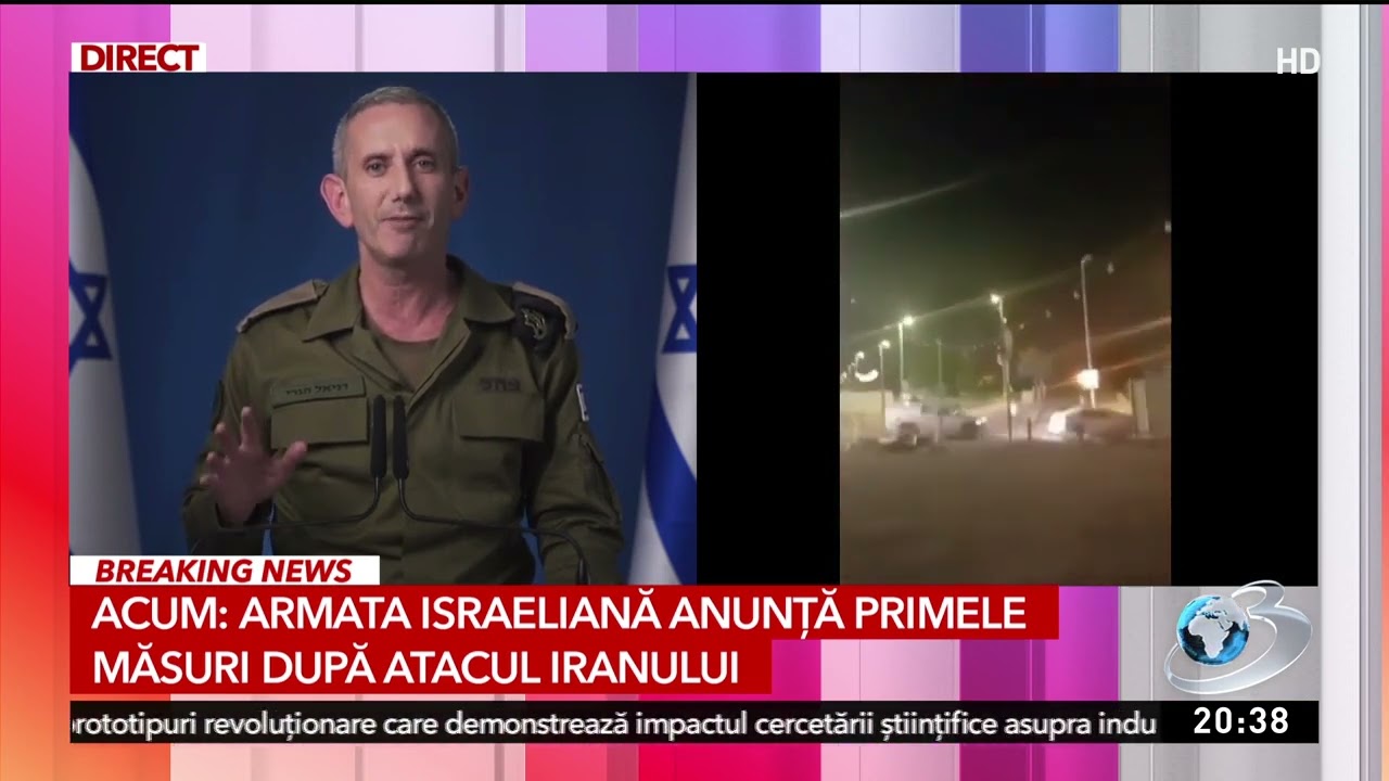 Daniel Hagari: Vom răspunde Iranului când și unde vom decide noi