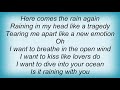 Atrocity - Here Comes The Rain Again Lyrics