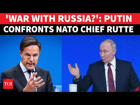 'Can You Read At All?': Putin HAMMERS 'Ignorant' NATO Chief Rutte In Rare Direct Attack | WATCH
