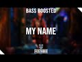Hwang Sang Jun My Name OST Feat Swervy Jeminn BASS BOOSTED
