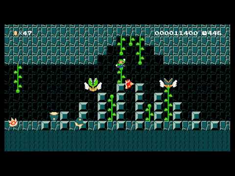 Super Luigi Bros 2 by GuilleSSB - SUPER MARIO MAKER - NO COMMENTARY 1bf