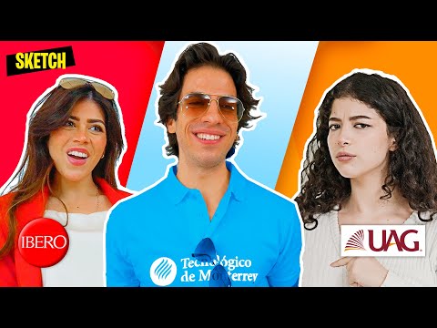 Si Las Universidades de México Fueran Personas 2 🎓 | SKETCH ft. Gonzok & Mike Madrigal