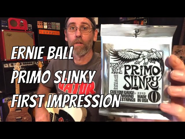 Vídeo relacionado con Ernie Ball Primo Slinky - Cuerdas para guitarra eléctrica, entorchado de níquel, 1 paquete, calibre 9.5-44