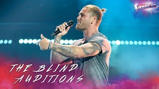Blind Audition: Tim Karkowski sings Coming Home | The Voice Australia 2018