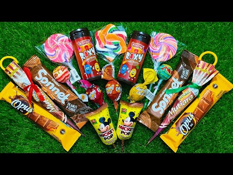 Satisfying video Asmr/Candy Asmr Compilation/opus Sonnet chocolate,Charmy pop,Roxy beans,Chupa Chups