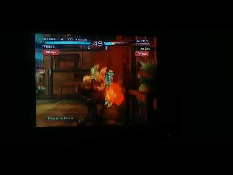 Tekken 5 Dark Ressurection  Bryan Gut Punch on Lili Ryona