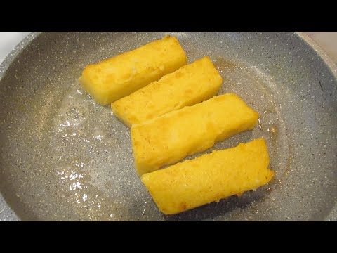 Fried Cornmeal Mush - Fried Polenta - Great Depression Era Recipe
