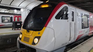Journey On The Greater Anglia Class 720578 From London Liverpool Street Towards Chelmsford