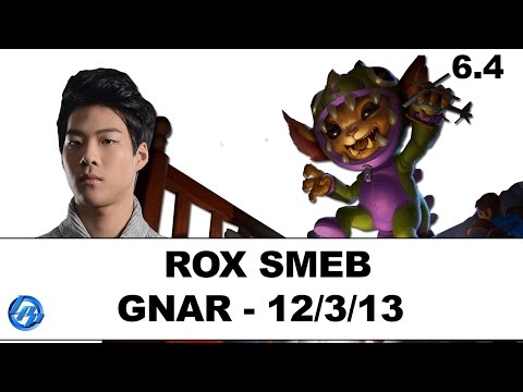 ROX Smeb - Gnar vs Fiora - Kr Ranked