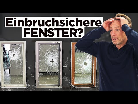 Burglar-proof windows tested - resistance classes RC2, RC3 & RC4 explained
