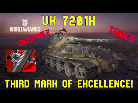 VK 7201k Enjoyable Tank's Third Mark of Excellence ll World of Tanks Modern Armour - Wot Console