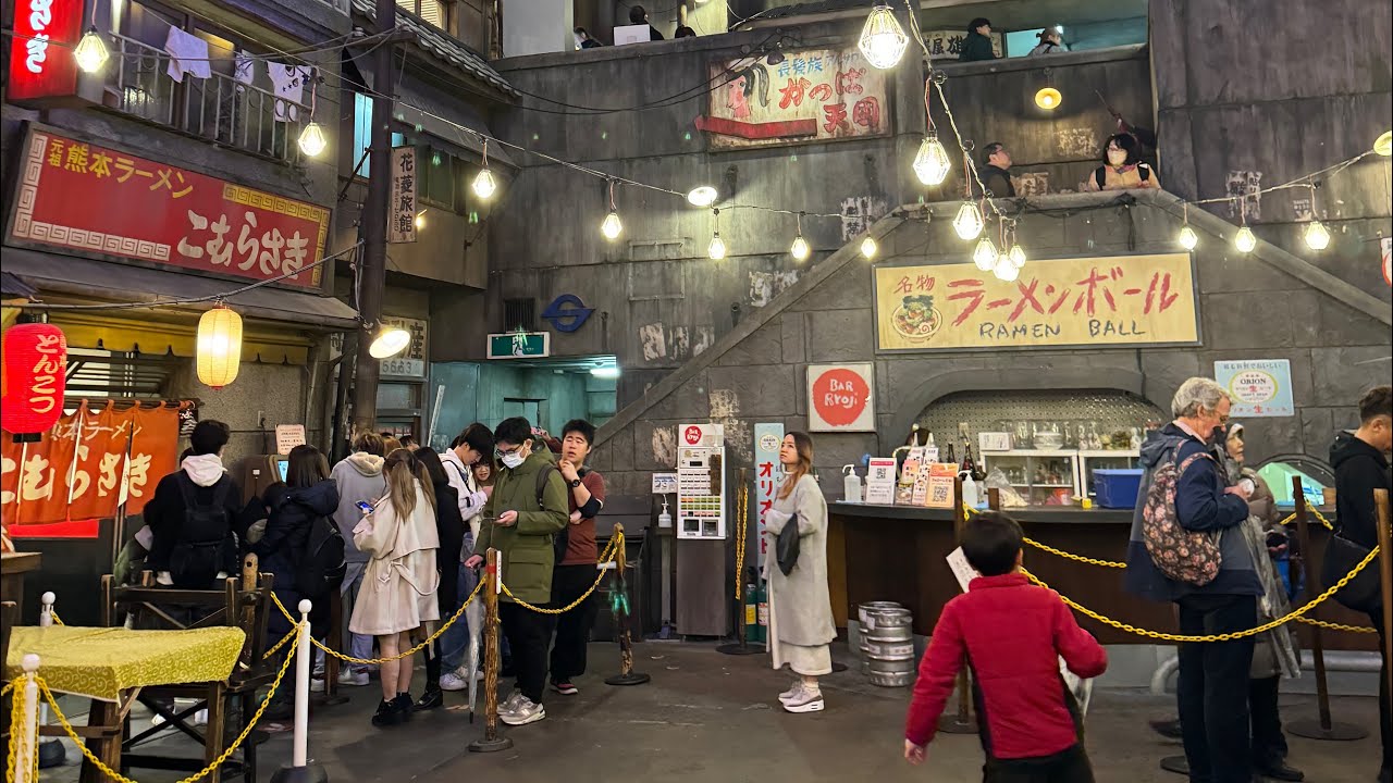 Discover Shinyokohama Ramen Museum through the fascinating walking tour.