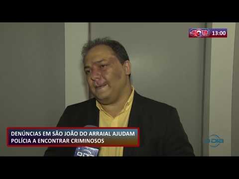 ROTA DO DIA 11 09  DenuÌncias em SaÌƒo JoaÌƒo do Arraial ajudam poliÌcia encontrar criminosos