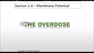 Membrane Potential: Physiology 1.4