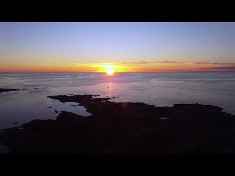 4K Magical sunset in Hönö, Sweden