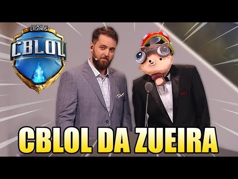 BRONZIOCRE NO PRÊMIO CBLOL - CBLOL DA ZUEIRA