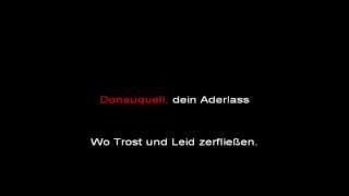 Rammstein - Donaukinder (instrumental with lyrics)