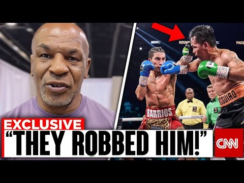 ¡El mundo del boxeo ESTALLA luego de que Manny Pacquiao fuera ROBADO en el empate de Mario Barrios!