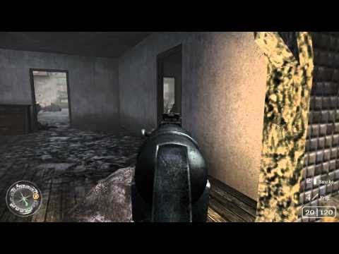 Call of Duty 2 Walkthrough HD Part 5 (Level 3 - Repairing the Wire) Veteran Difficulty
