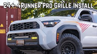 25+ 4Runner TV Pro Grill Install Video | Taco Vinyl