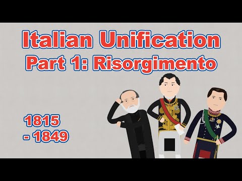 Italian Unification - Part 1: The Risorgimento | Background History