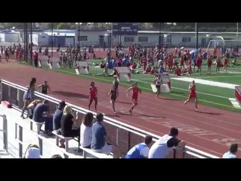 FSG 100m vs Marina & Edison 4-2-15 - Los Alamitos Girls