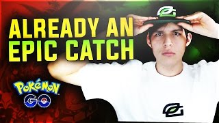 POKEMON GO - ALREADY A CRAZY CATCH!