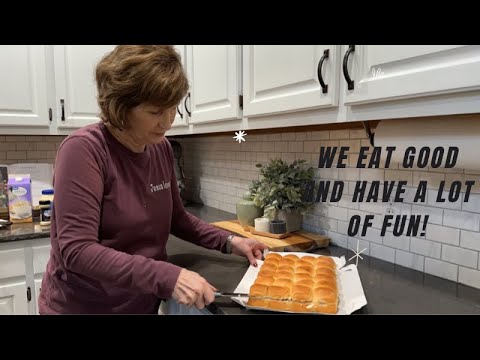 Making Hot Ham, Turkey & Cheese Sliders! Easy & Delicious! @ourforeverfarm