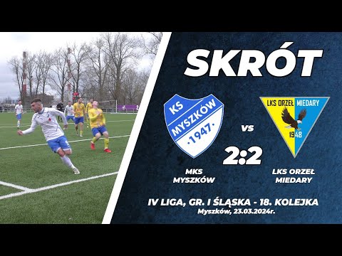 18. kolejka 2023/24: MKS Myszków - LKS Orzeł Miedary 2:2