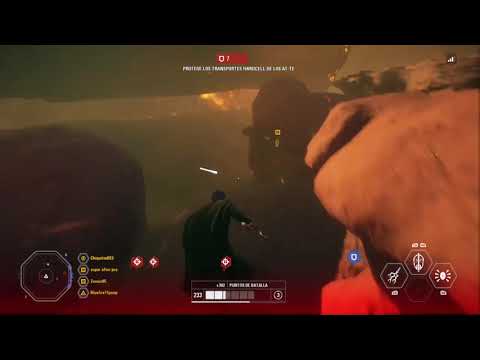 Star Wars Battlefront 2 - Count Dooku Gameplay On Geonosis!