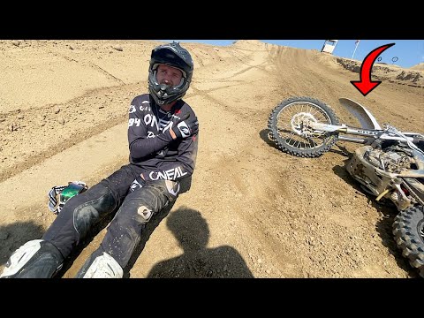 I Crashed My Dirt Bike (Fail) - Buttery Vlogs Ep111