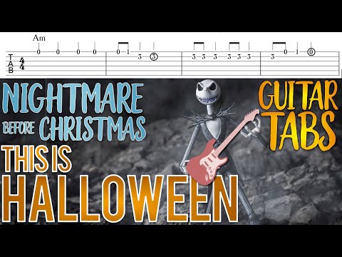 This is Halloween - Guitar Tabs | Nightmare Before Christmas