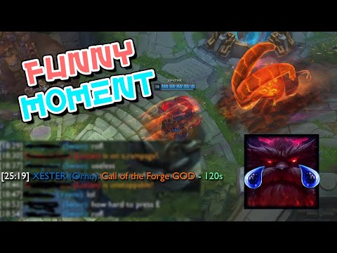 [ HIGHTLIGHT ] Ornn The Funny Moment | League of Legends