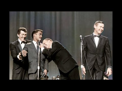 Johnny Carson and the Rat Pack, Frank Sinatra, Dean Martin, and Sammy Davis Jr  1965