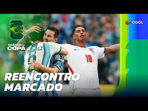 INGLATERRA E ARGENTINA VÃO SE ENCONTRAR DE NOVO