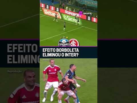 EFEITO BORBOLETA ELIMINOU O INTER? O CARLOS VINÍCIUS DECIDIU O JOGO DE VOLTA! #shorts