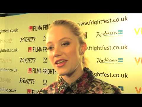 Maika Monroe - The Guest - Film 4 FrightFest UK Premiere Interviews