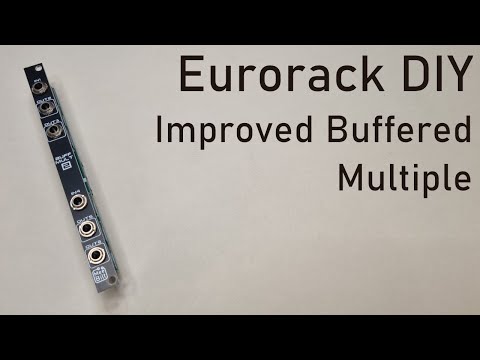 Eurorack DIY: 2hp Improved Buffered Multiple