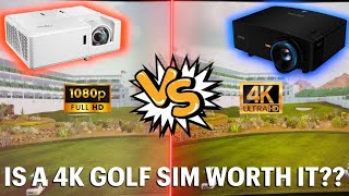 BenQ LK936ST Long Term Review + 1080P vs 4K Golf Simulator Comparison