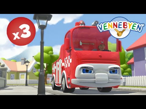 Vennebyen - Apa, Ted og Elfie på redningsoppdrag 🚨🚨