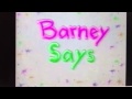 On Barneyfriends Wiki Barney Says Segment Making A Move 1993 Version