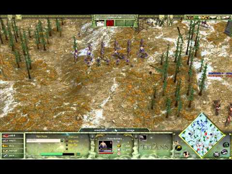 ArmyCore (Oranos) vs IamMagicc (Oranos) on Tundra - Age of Mythology: The Titans