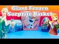 Opening the Frozen Surprise Eggs and Baskets with the Assistant