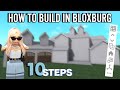 HOW TO BUILD IN BLOXBURG
