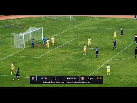 GOŠK DUBROVNIK 1919 - FARAON (polufinale Županijskog kupa)