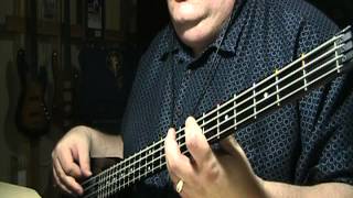 Gloriana Kissed You Good Night Bass Cover