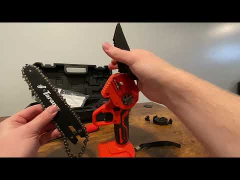 How To Change The Chain On A Mini Chainsaw