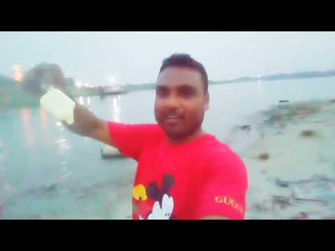 Was eating Ice cream while traveling in green Nature.